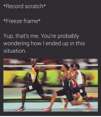record scratch i bet you're wondering|The Internet is Loving the *Record Scratch* *Freeze .